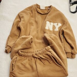 Sz 2-3 Yrs Zara Jogger Suit